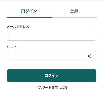 FXGTログインフォーム